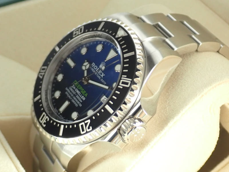 ロレックス ディープシー Ref.126660 Dブルー文字盤 中古 deepsea-30