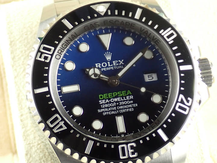 ロレックス ディープシー Ref.126660 Dブルー文字盤 未使用 deepsea-33