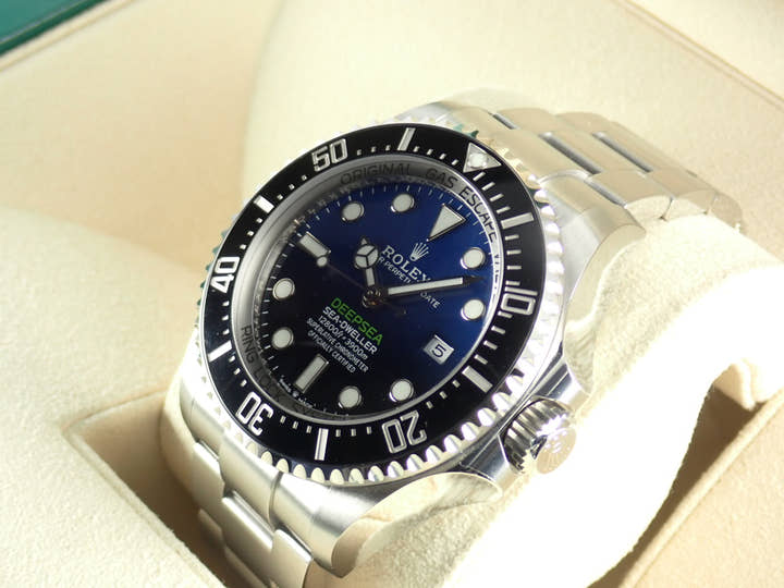 ロレックス ディープシー Ref.126660 Dブルー文字盤 未使用 deepsea-33
