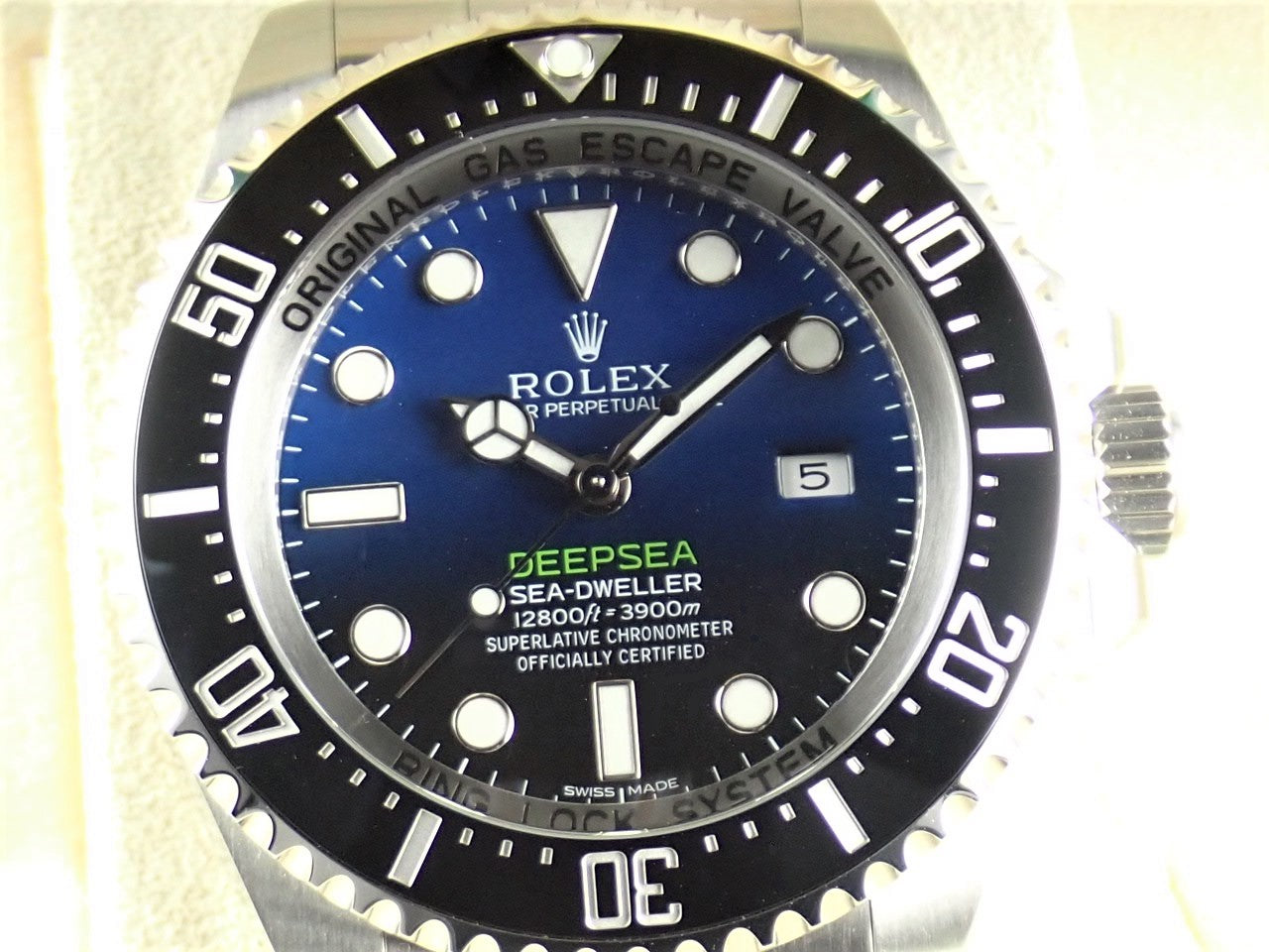 ロレックス ディープシー D-BLUE SS Ref.116660