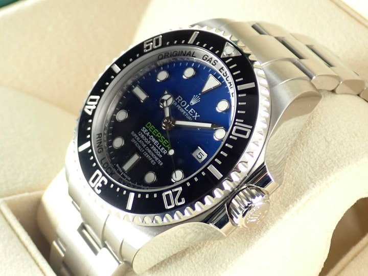 ロレックス ディープシー Ref.116660 Dブルー文字盤 未使用 deepsea-34
