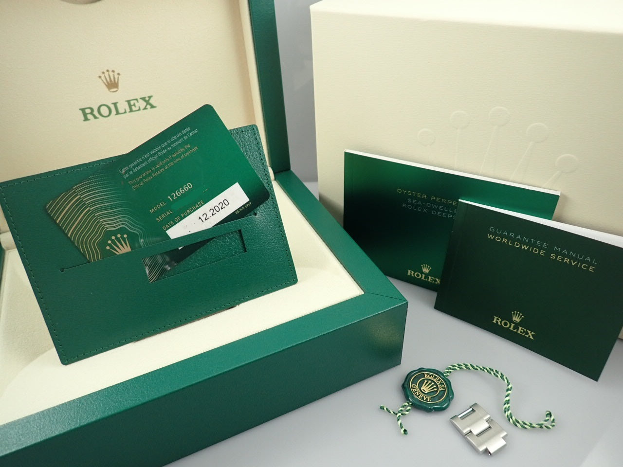 Rolex Deepsea D-BLUE [Unused] &lt;Warranty, box, etc.&gt;