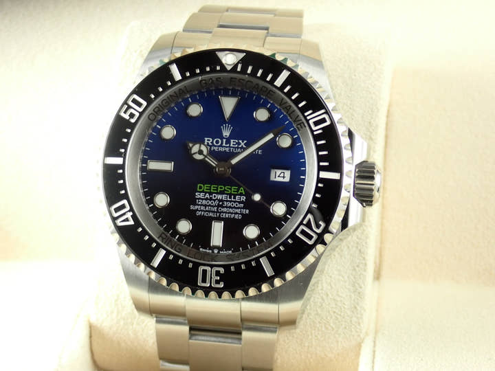 ロレックス ディープシー Ref.126660 Dブルー文字盤 未使用 deepsea-35