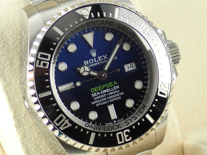 ロレックス ディープシー Ref.126660 Dブルー文字盤 未使用 deepsea-35
