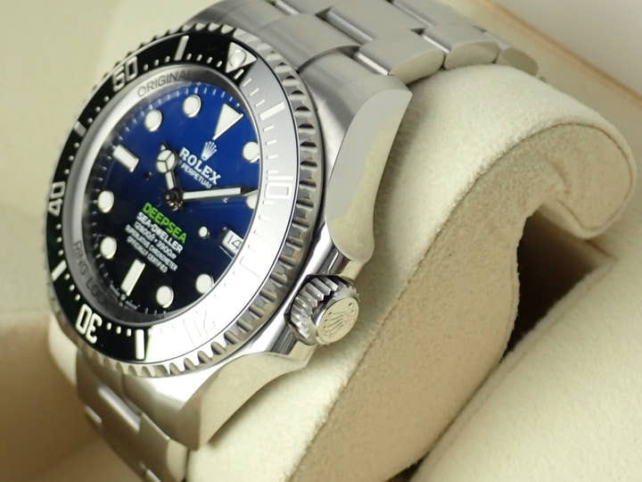 ロレックス ディープシー Ref.126660 Dブルー文字盤 未使用 deepsea-35