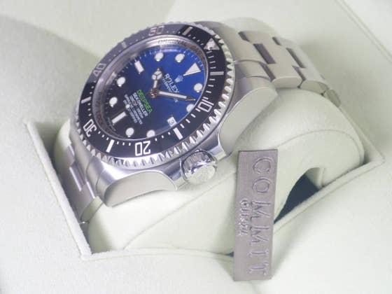 ロレックス ディープシー Ref.116660 Dブルー文字盤 中古 deepsea-3