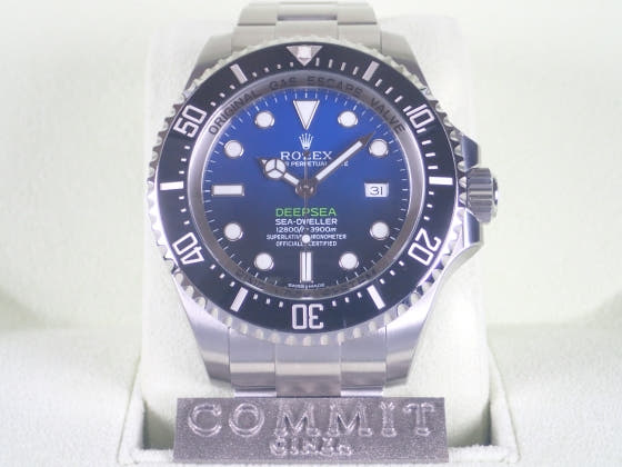 ロレックス ディープシー Ref.116660 Dブルー文字盤 中古 deepsea-3