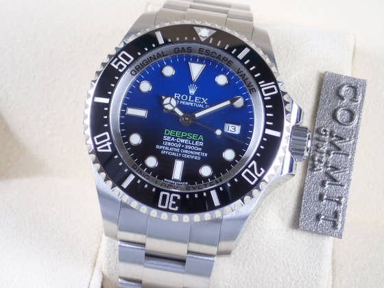 ロレックス ディープシー Ref.116660 Dブルー文字盤 中古 deepsea-4