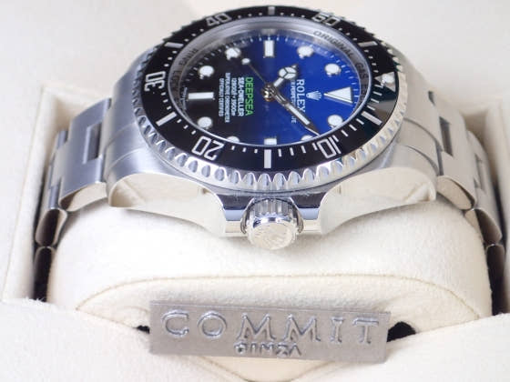 ロレックス ディープシー Ref.116660 Dブルー文字盤 中古 deepsea-4