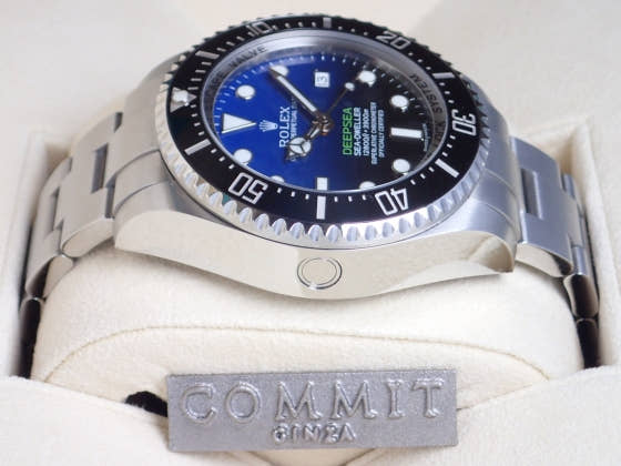 ロレックス ディープシー Ref.116660 Dブルー文字盤 中古 deepsea-4