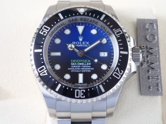 ロレックス ディープシー Ref.116660 Dブルー文字盤 中古 deepsea-4