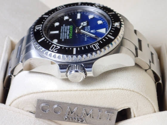 ロレックス ディープシー Ref.116660 Dブルー文字盤 中古 deepsea-5