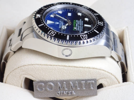 ロレックス ディープシー Ref.116660 Dブルー文字盤 中古 deepsea-5