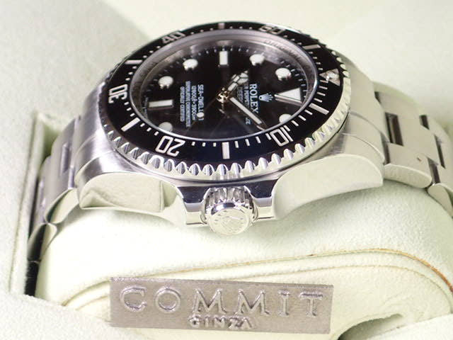 ロレックス ディープシー Ref.116660 ブラック文字盤 中古 deepsea-7