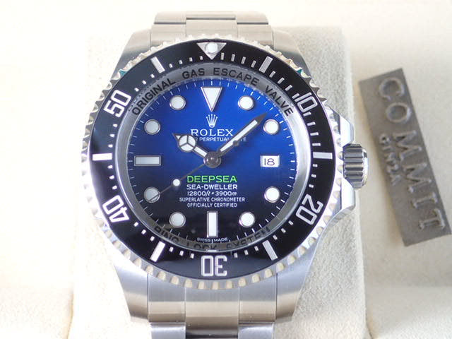 ロレックス ディープシー Ref.116660 Dブルー文字盤 未使用 deepsea-8