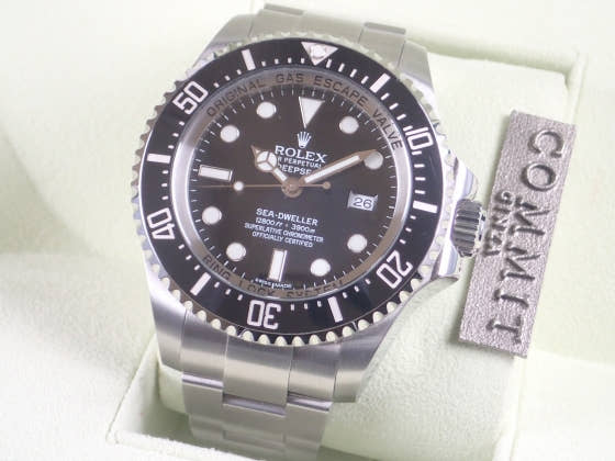 ロレックス ディープシー Ref.116660 ブラック文字盤 中古 deepsea
