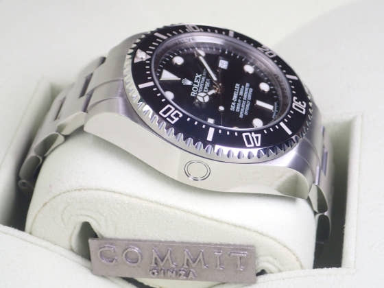 ロレックス ディープシー Ref.116660 ブラック文字盤 中古 deepsea