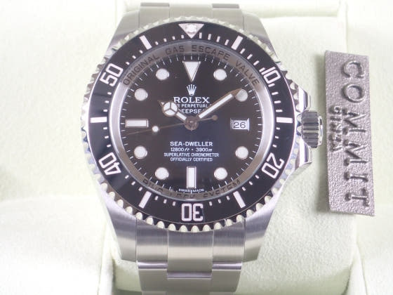 ロレックス ディープシー Ref.116660 ブラック文字盤 中古 deepsea
