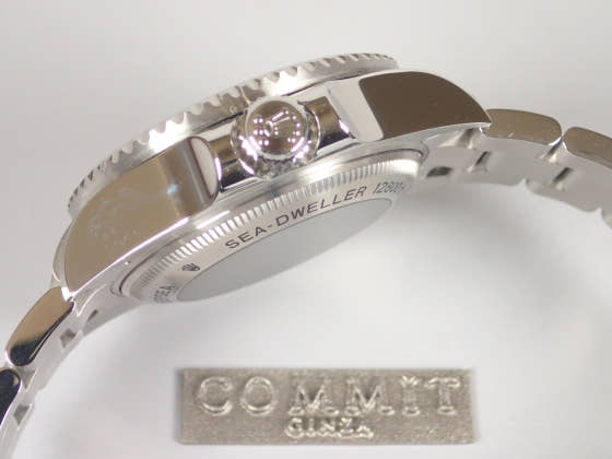 ロレックス ディープシー Ref.116660 ブラック文字盤 中古 deepsea