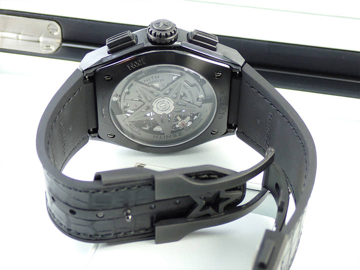ゼニス デファイ エル・プリメロ Ref.49.9000.9004/78.R582 スケルトン文字盤 美品 02K3VVX0