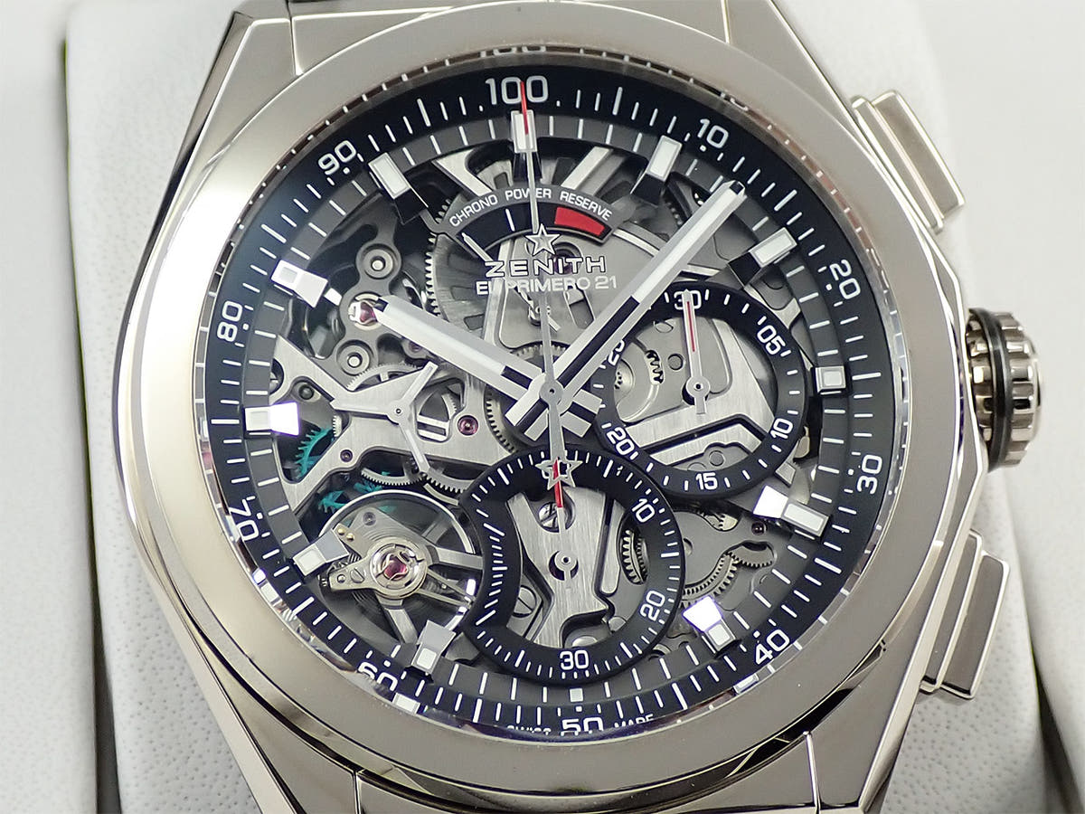 ゼニス デファイ エル プリメロ 21 ヨシダ スペシャル エディション Ref.65.9000.9004/77.R582 スケルトン文字盤 中古 522H5FWF