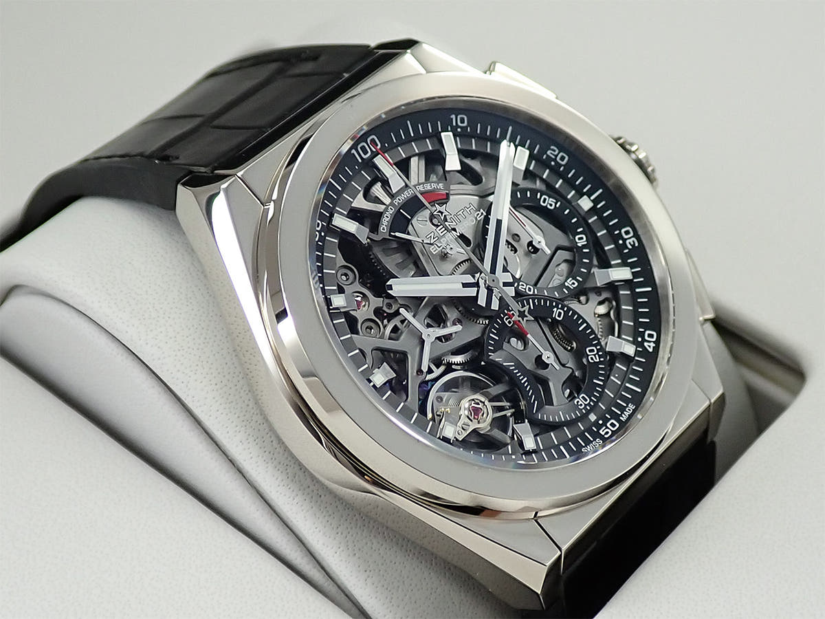 ゼニス デファイ エル プリメロ 21 ヨシダ スペシャル エディション Ref.65.9000.9004/77.R582 スケルトン文字盤 中古 522H5FWF