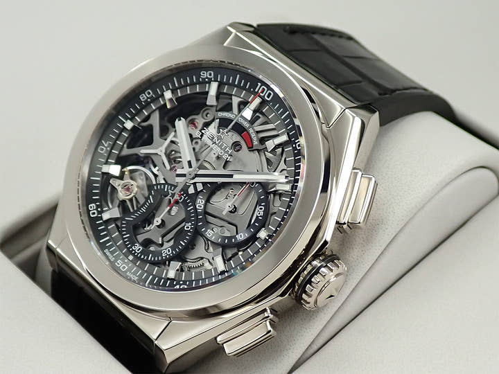 ゼニス デファイ エル プリメロ 21 ヨシダ スペシャル エディション Ref.65.9000.9004/77.R582 スケルトン文字盤 中古 522H5FWF