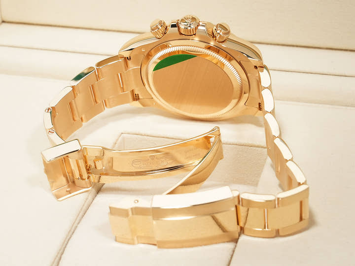 Rolex Daytona Ref. 126508 Yellow Gold Green Dial Unused di6srvda
