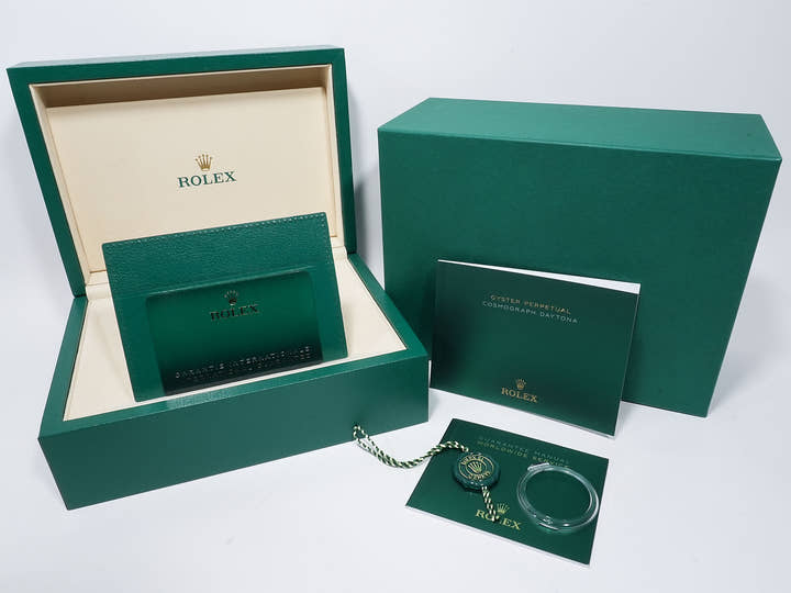 Rolex Daytona Ref. 126508 Yellow Gold Green Dial Unused di6srvda