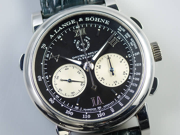 A.ランゲ＆ゾーネ ダブルスプリット Ref.404.035 ブラック文字盤 中古 4PV48020