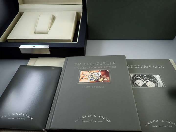 A.ランゲ＆ゾーネ ダブルスプリット Ref.404.035 ブラック文字盤 中古 4PV48020