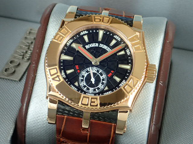ロジェデュブイ イージーダイバー Ref.SE40145K9.53R ブラック文字盤 中古 easydiver