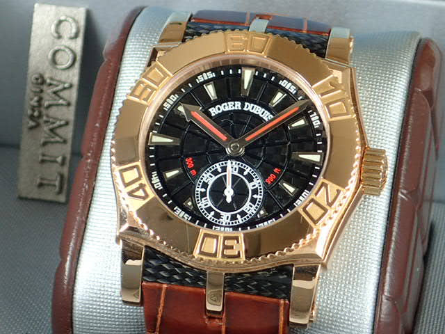 ロジェデュブイ イージーダイバー Ref.SE40145K9.53R ブラック文字盤 中古 easydiver