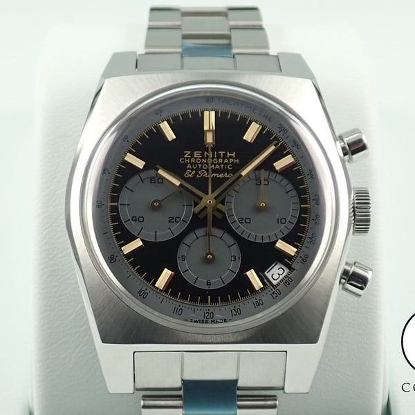ル 中古)ZENITH ゼニス エル・プリメロ クロノマスター リバイバル A384