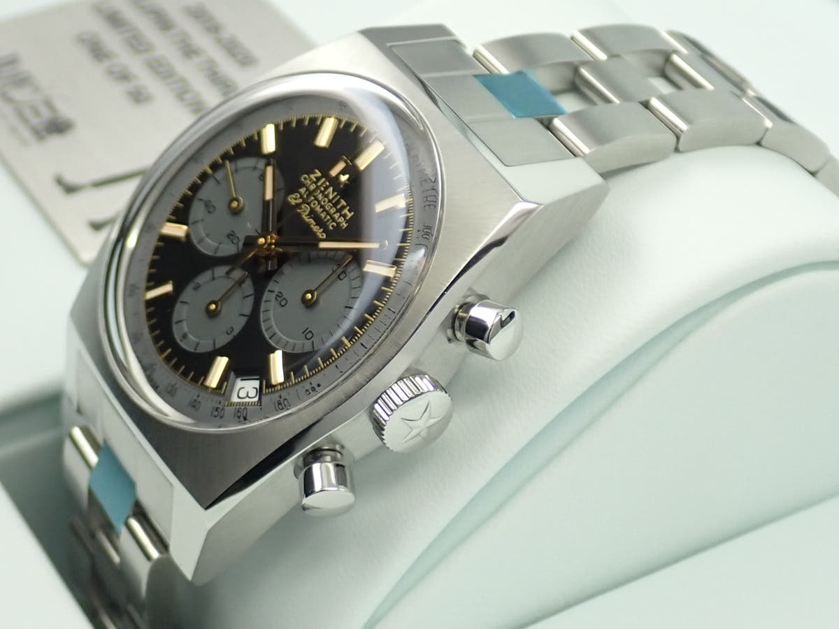 ゼニス エルプリメロ A384 ルパン三世 1st Ref.03.L384.400/27.C815 ブラック文字盤 未使用 H373HY19