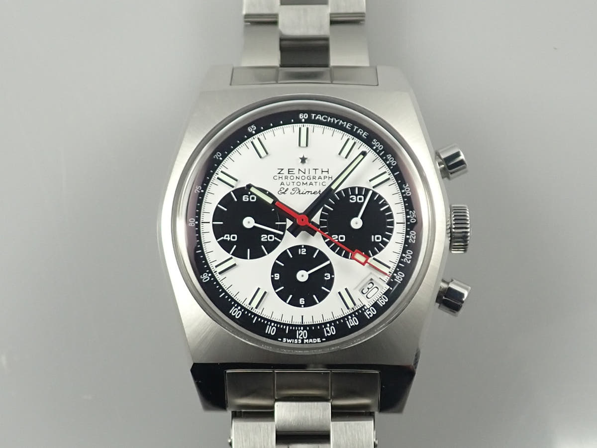 ゼニス エルプリメロ A384 クロノマスター Ref.03.A384.400/21.M384 ホワイト文字盤 中古 9Y0FLCML