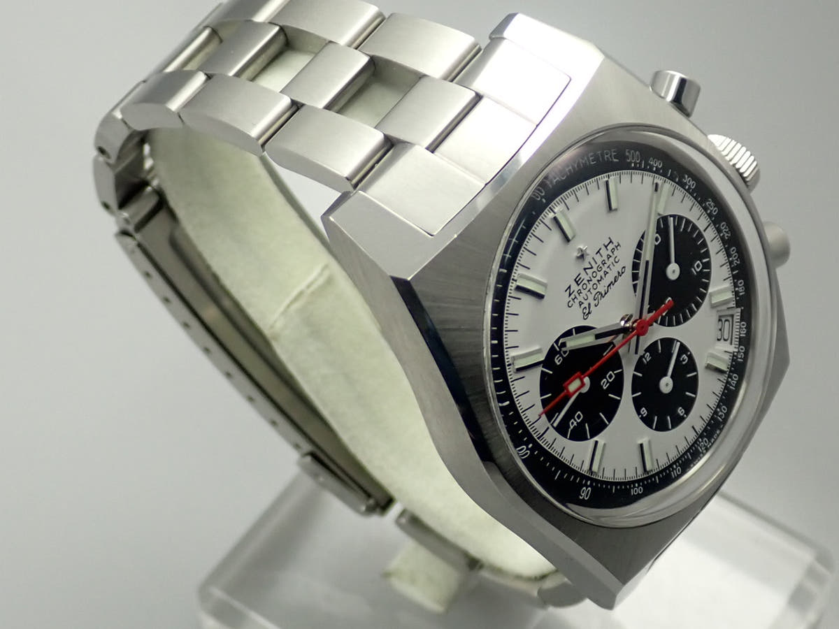 ゼニス エルプリメロ A384 クロノマスター Ref.03.A384.400/21.M384 ホワイト文字盤 中古 9Y0FLCML