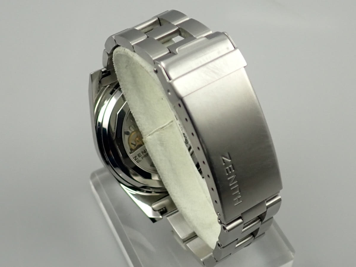 ゼニス エルプリメロ A384 クロノマスター Ref.03.A384.400/21.M384 ホワイト文字盤 中古 9Y0FLCML