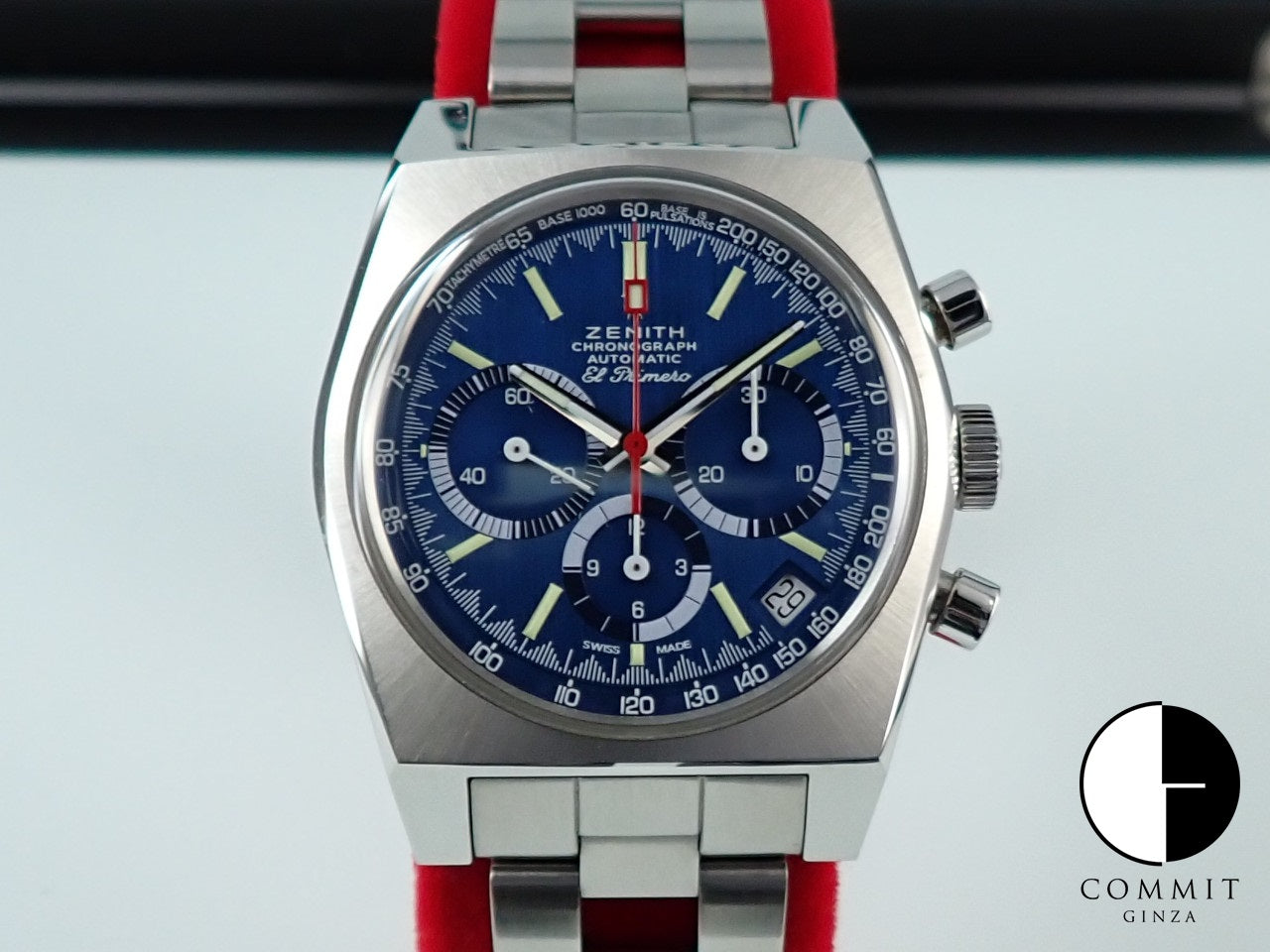 Zenith El Primero Revival Cover Girl Ref.03.A3818.400/51.M3818 SS Blue Dial