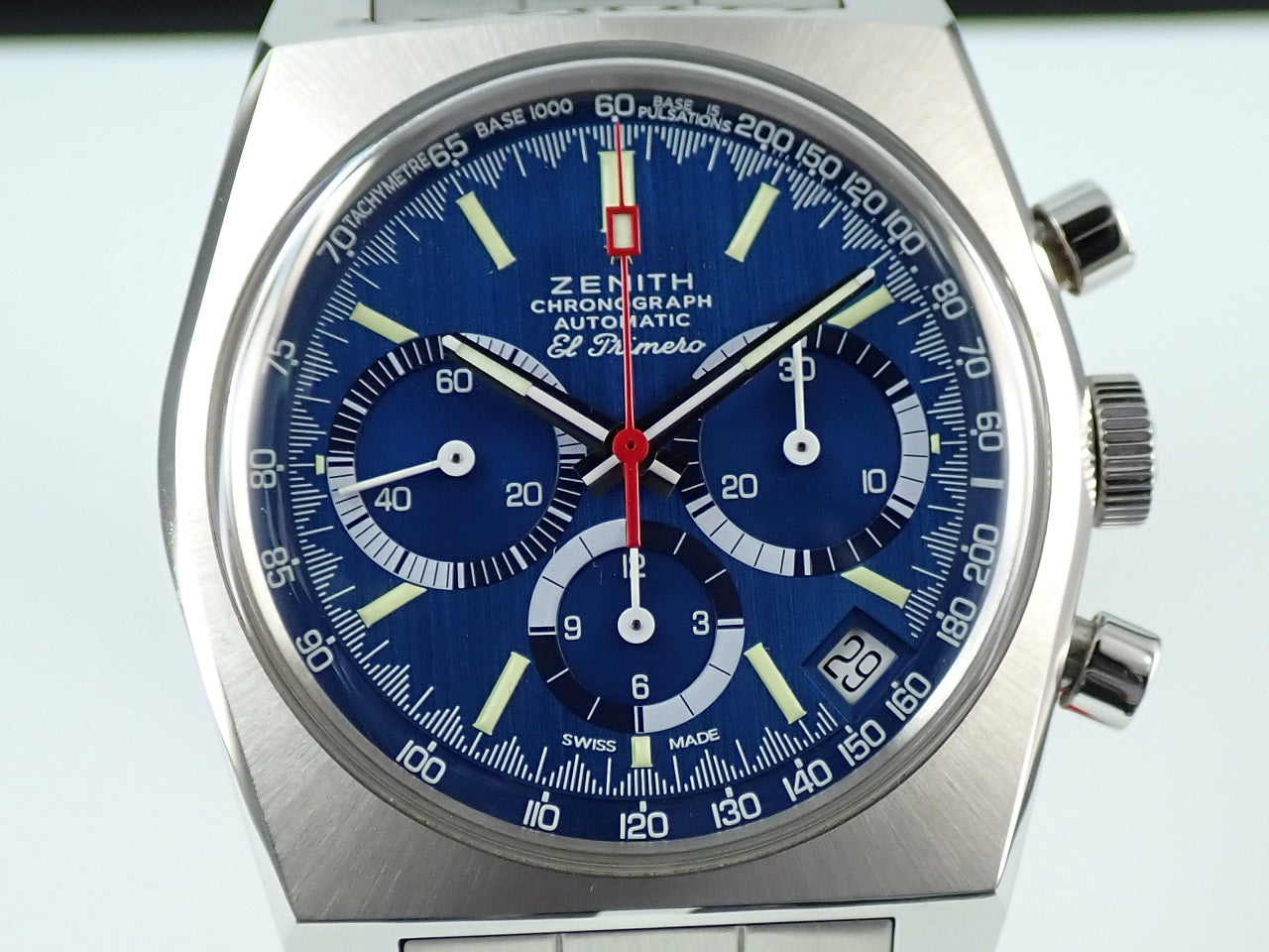 Zenith El Primero Revival Cover Girl Ref.03.A3818.400/51.M3818 SS Blue Dial