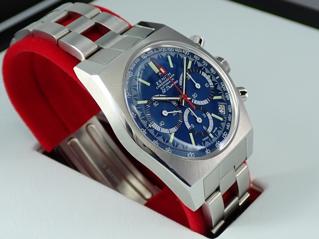 Zenith El Primero Revival Cover Girl Ref.03.A3818.400/51.M3818 SS Blue Dial