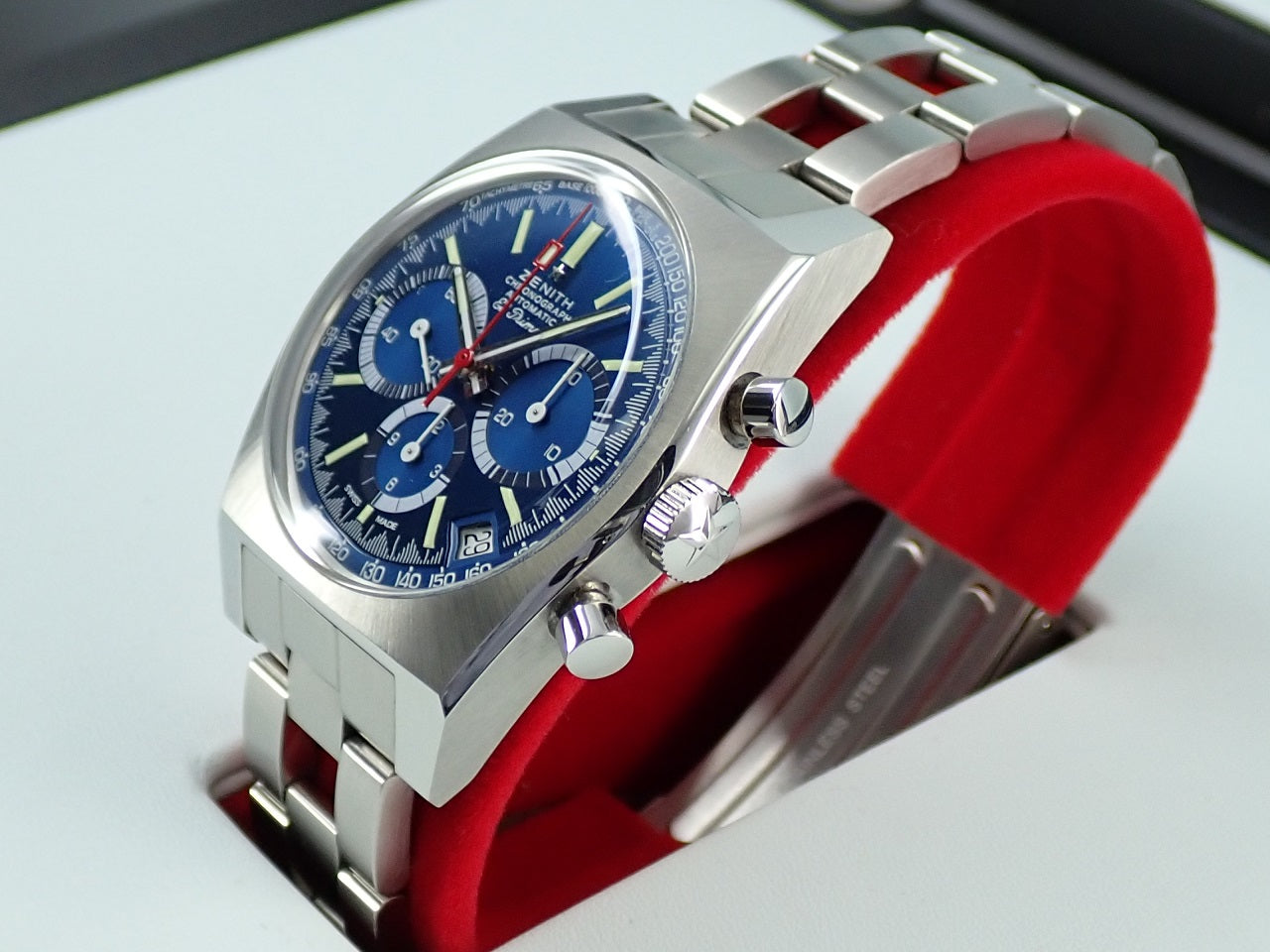 Zenith El Primero Revival Cover Girl Ref.03.A3818.400/51.M3818 SS Blue Dial