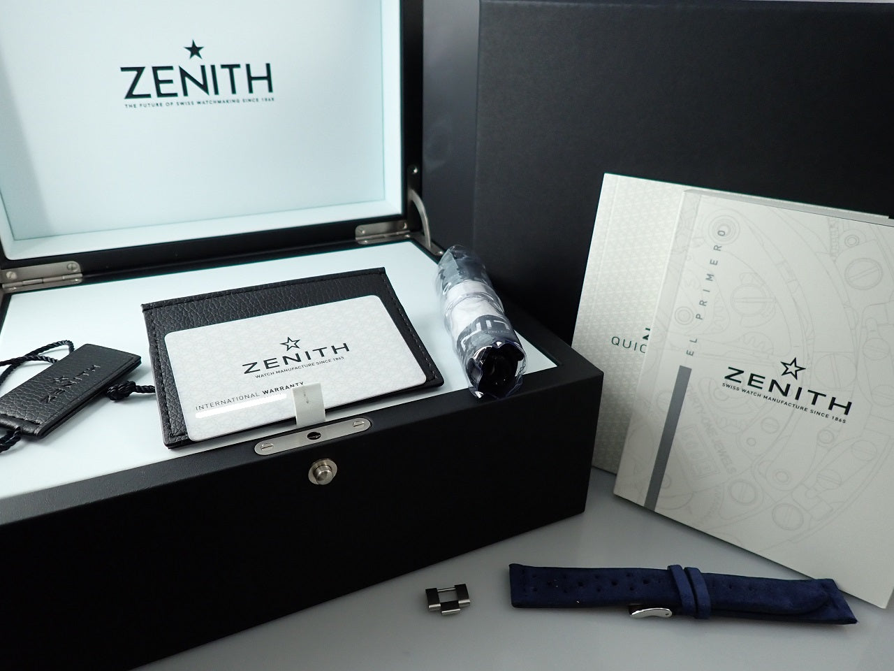 Zenith El Primero Revival Cover Girl Ref.03.A3818.400/51.M3818 SS Blue Dial