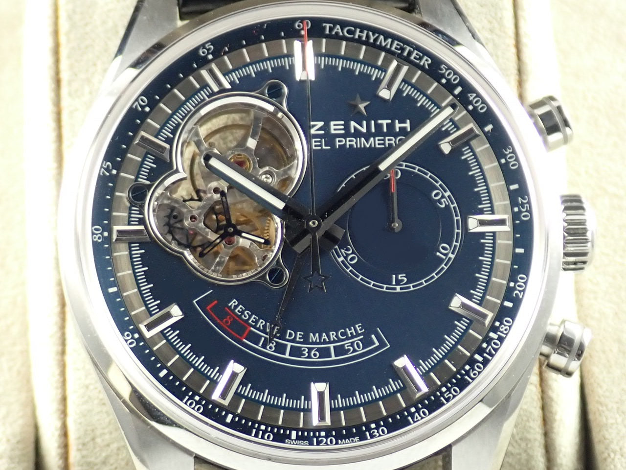 Zenith El Primero Chronomaster Open Power Reserve Charles Vermot Tribute &lt;Warranty, Box, etc.&gt;