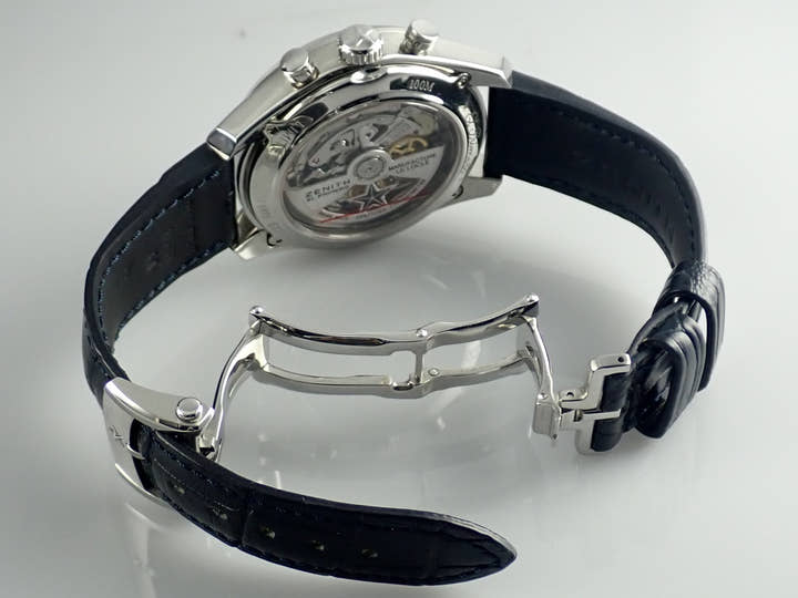 ゼニス エルプリメロ Ref.03.2085.4021/51.C700 ブルー文字盤 中古 elprimero