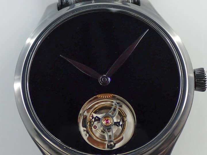 H.モーザー エンデバー トゥールビヨン Ref.1804-1206 ベンタブラック文字盤 美品 M7M3SA8Y