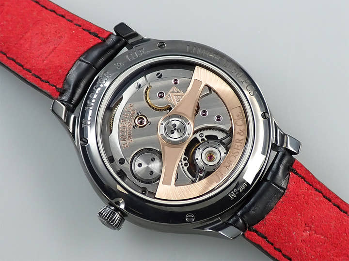 H.モーザー エンデバー トゥールビヨン Ref.1804-1206 ベンタブラック文字盤 美品 M7M3SA8Y