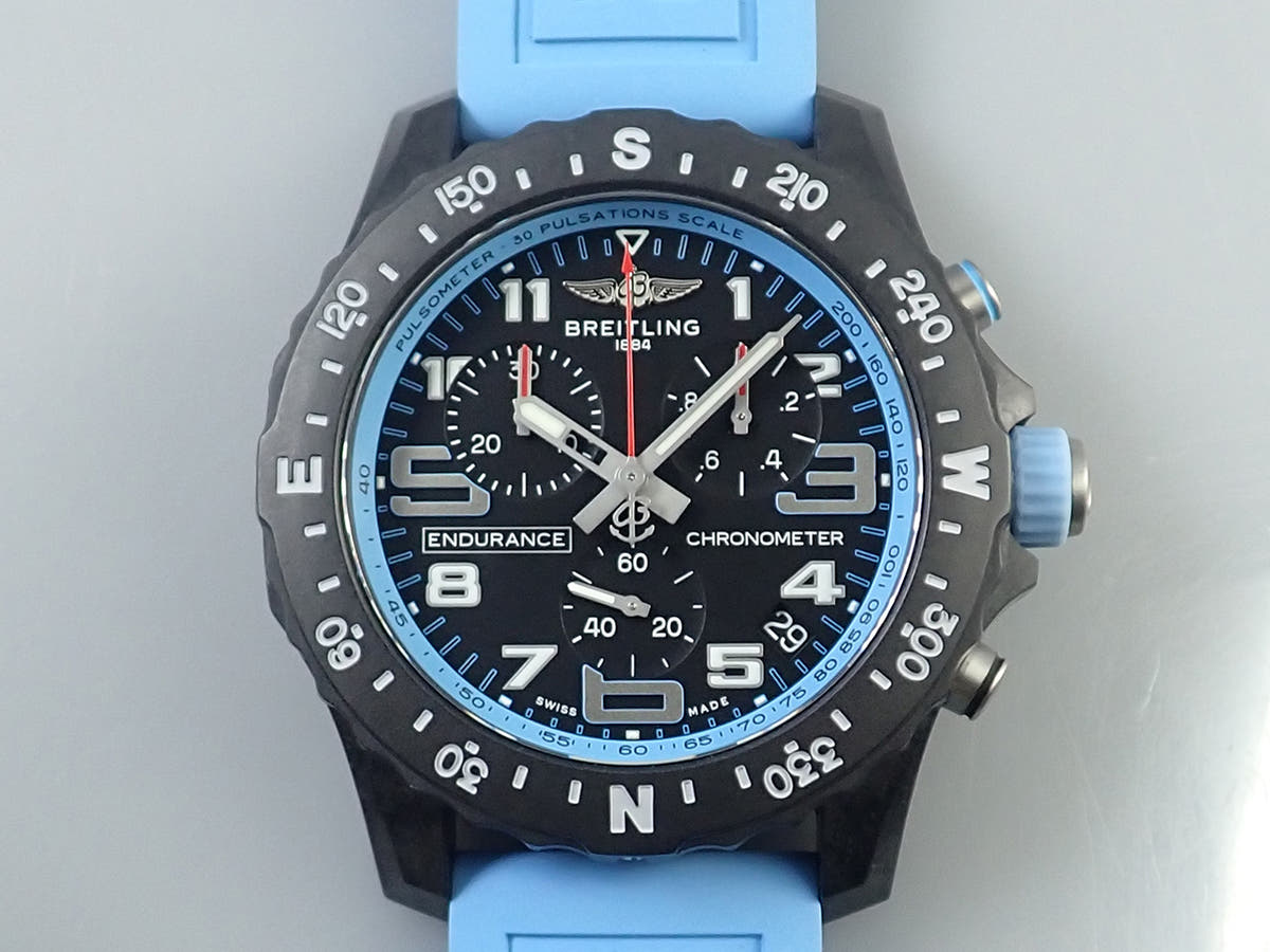 Breitling Endurance Pro Ref.X82310281B1S1 (X82310) Black x Light Blue Dial Good Condition 0C506541