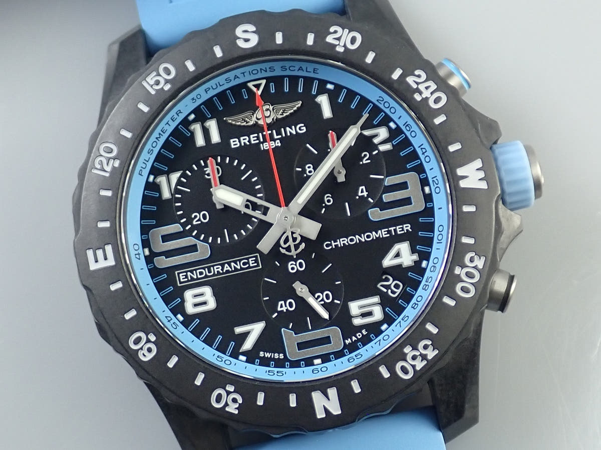 Breitling Endurance Pro Ref.X82310281B1S1 (X82310) Black x Light Blue Dial Good Condition 0C506541