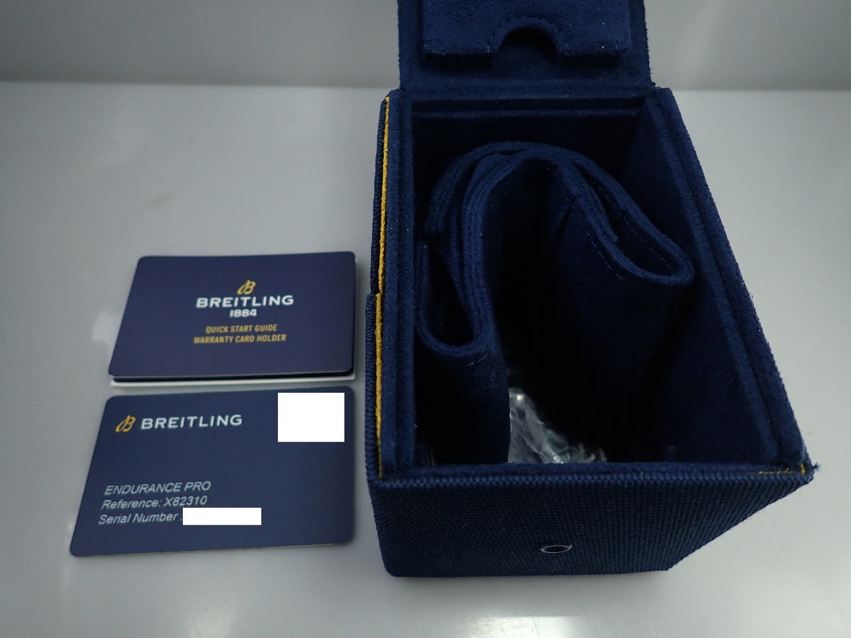 Breitling Endurance Pro Ref.X82310281B1S1 (X82310) Black x Light Blue Dial Good Condition 0C506541